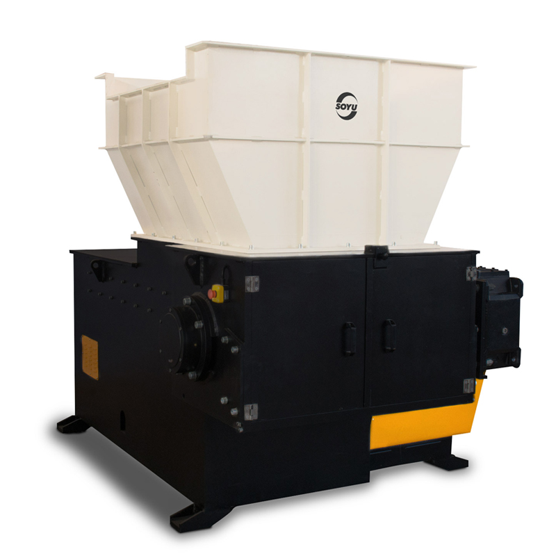 SOYU SR900 Single Shaft Shredder for Plastic and Wood Recycling