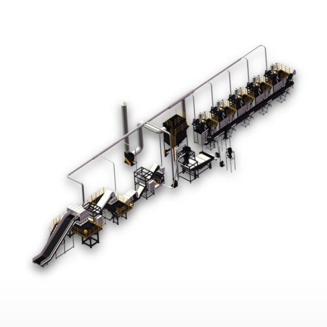 RETIRED WIND TURBINE BLADES (FRP) RESOURCE RECYCLING SYSTEM