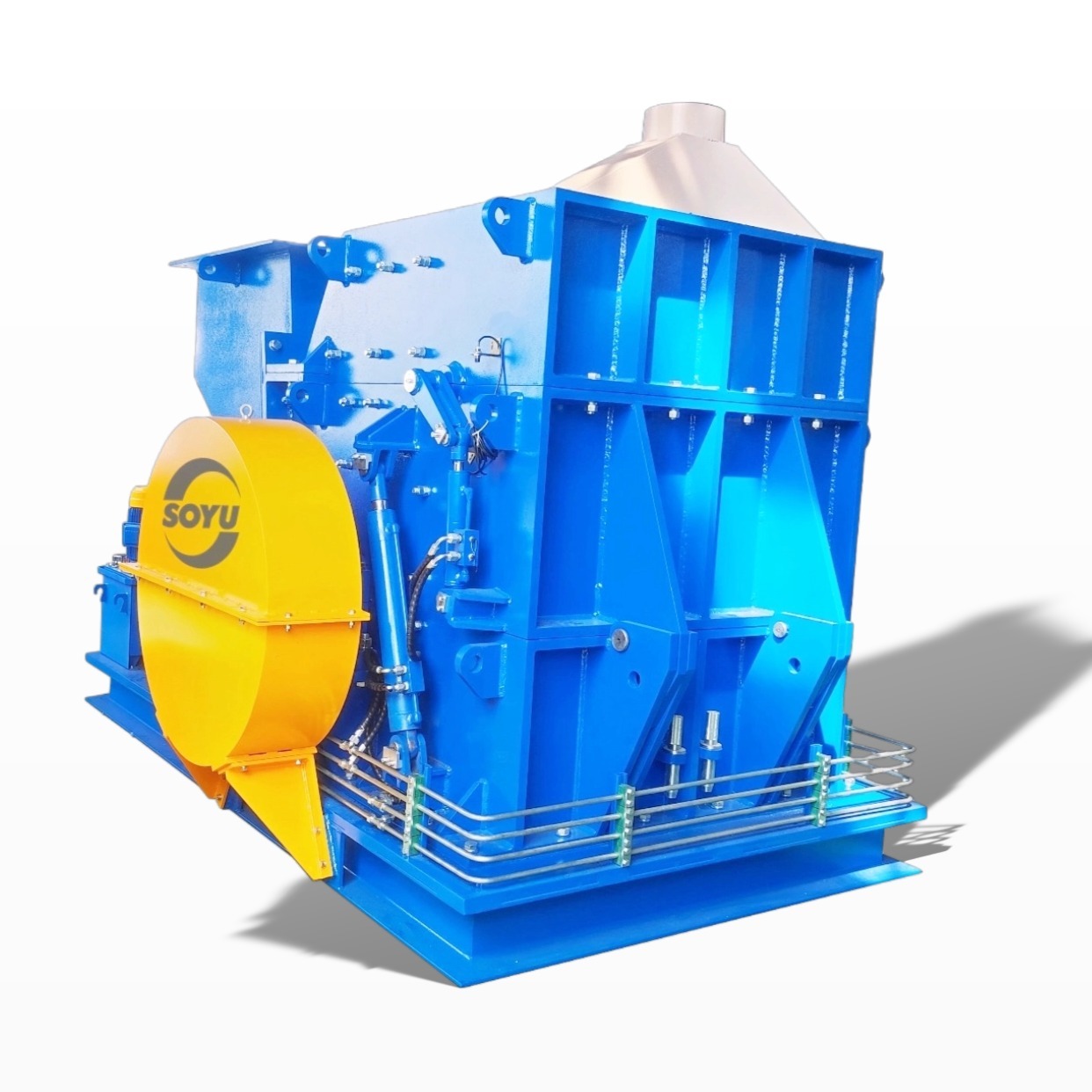 INDUSTRIAL HEAVY-DUTY HAMMER MILL & SCRAP METAL CRUSHER