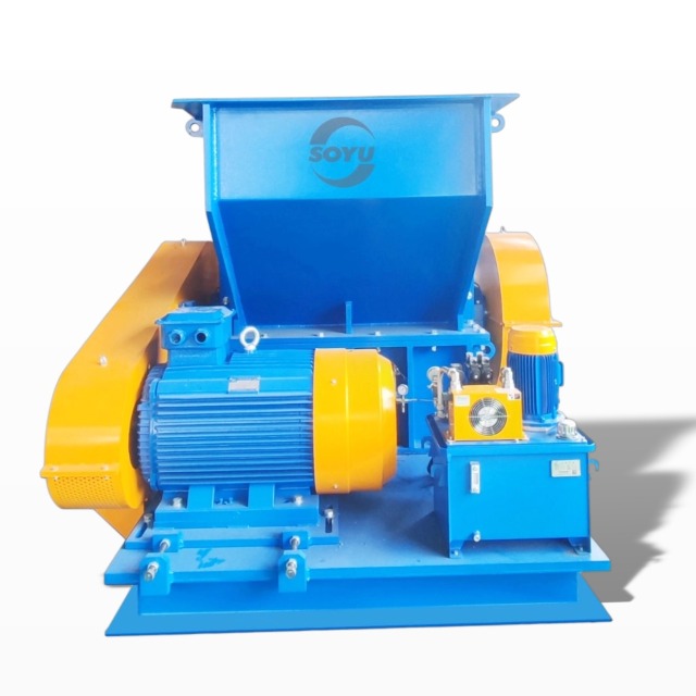 SOYU industrial hammer mill for heavy-duty metal scrap crushing