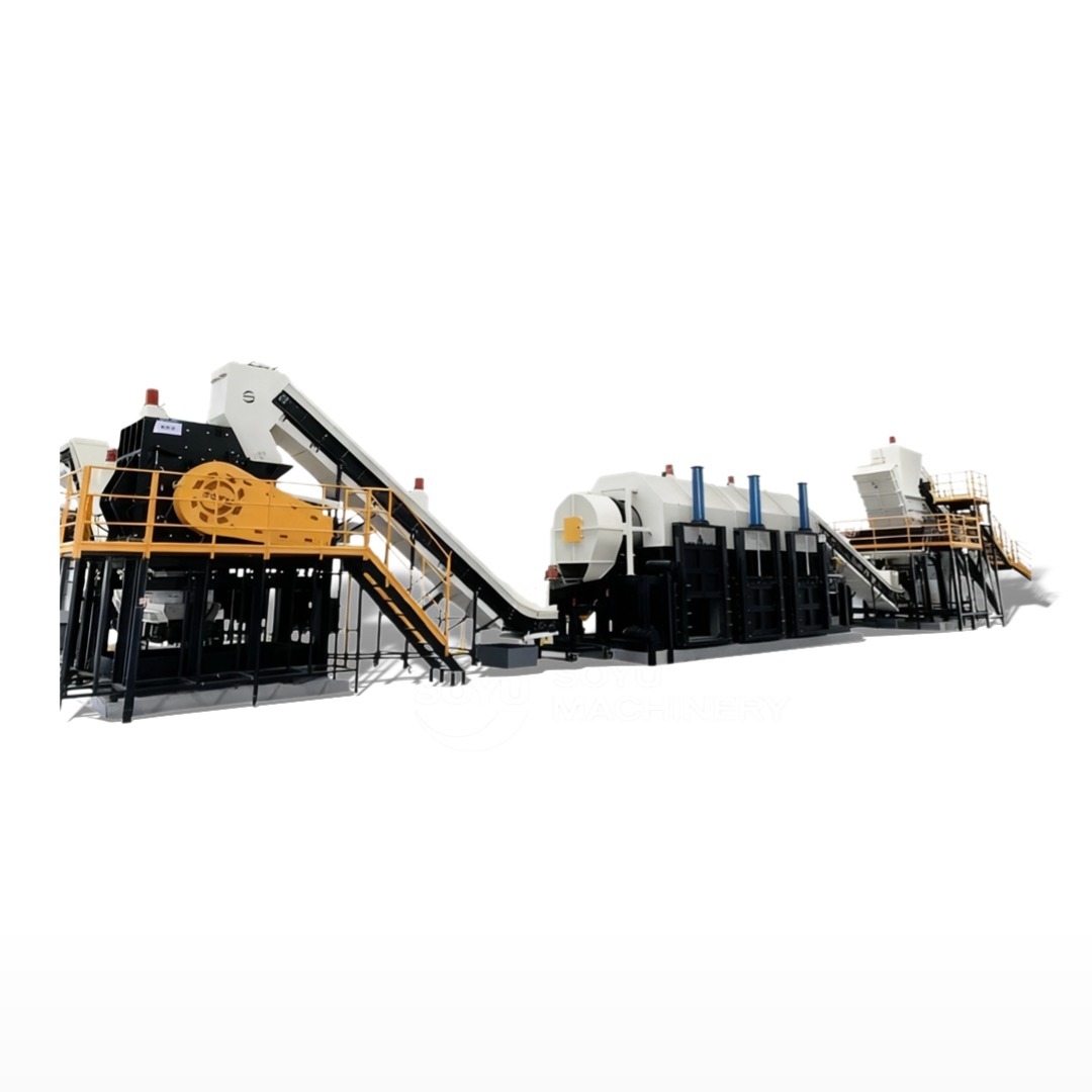 OIL FILTER RECYCLING LINE
