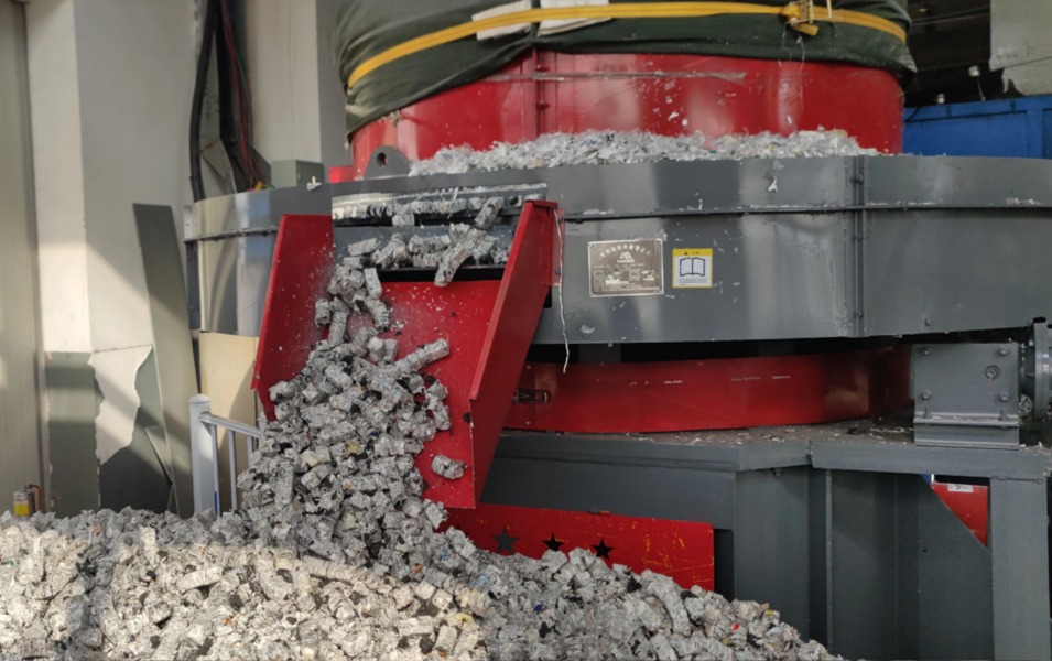 SOYU automatic RDF pellet production line and secondary waste crushing system
