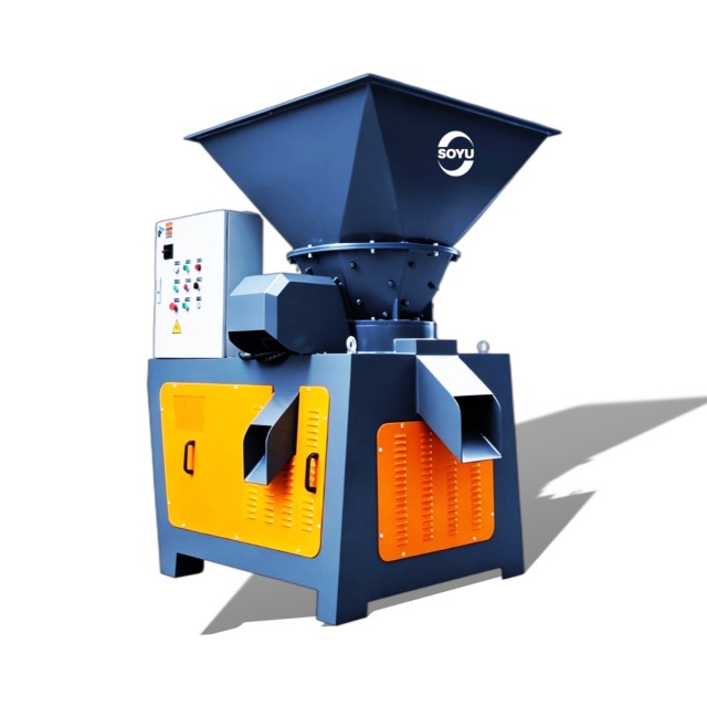 INDUSTRIAL METAL CHIP SHREDDER & HEAVY DUTY METAL TURNINGS CRUSHER