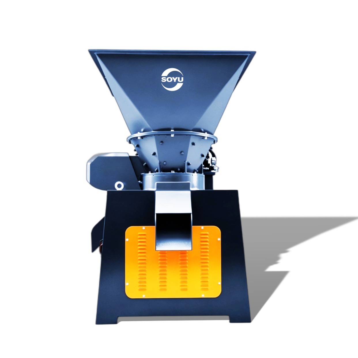INDUSTRIAL METAL CHIP SHREDDER & HEAVY DUTY METAL TURNINGS CRUSHER