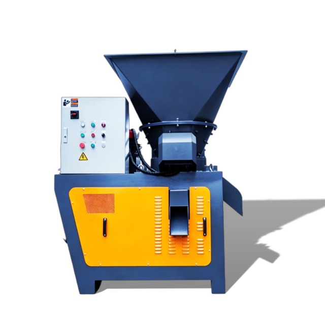 INDUSTRIAL METAL CHIP SHREDDER & HEAVY DUTY METAL TURNINGS CRUSHER