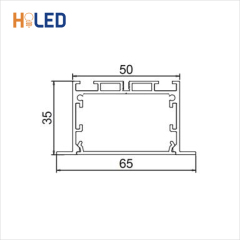 Recessed Linear lighting  LE6535