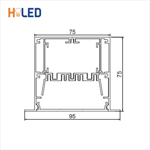 Recessed Linear lighting  LE9575