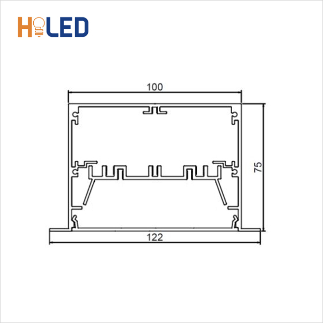 Recessed Linear lighting  LE12075