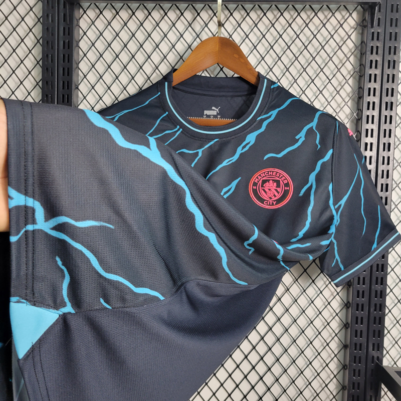 （S-4XL）2023/2024 Manchester City Third Away Soccer Jersey