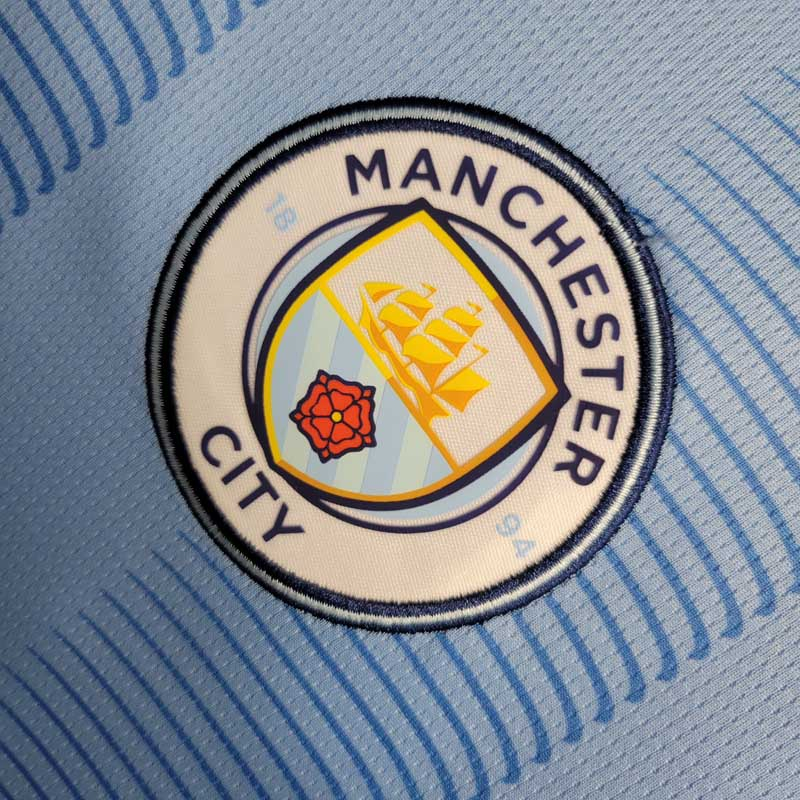 2023/2024 Manchester City Home Soccer Jersey