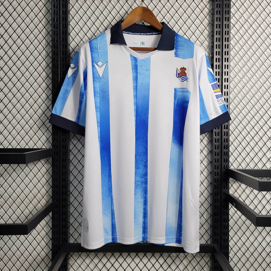 2023/2024 Real Sociedad Home Soccer Jersey