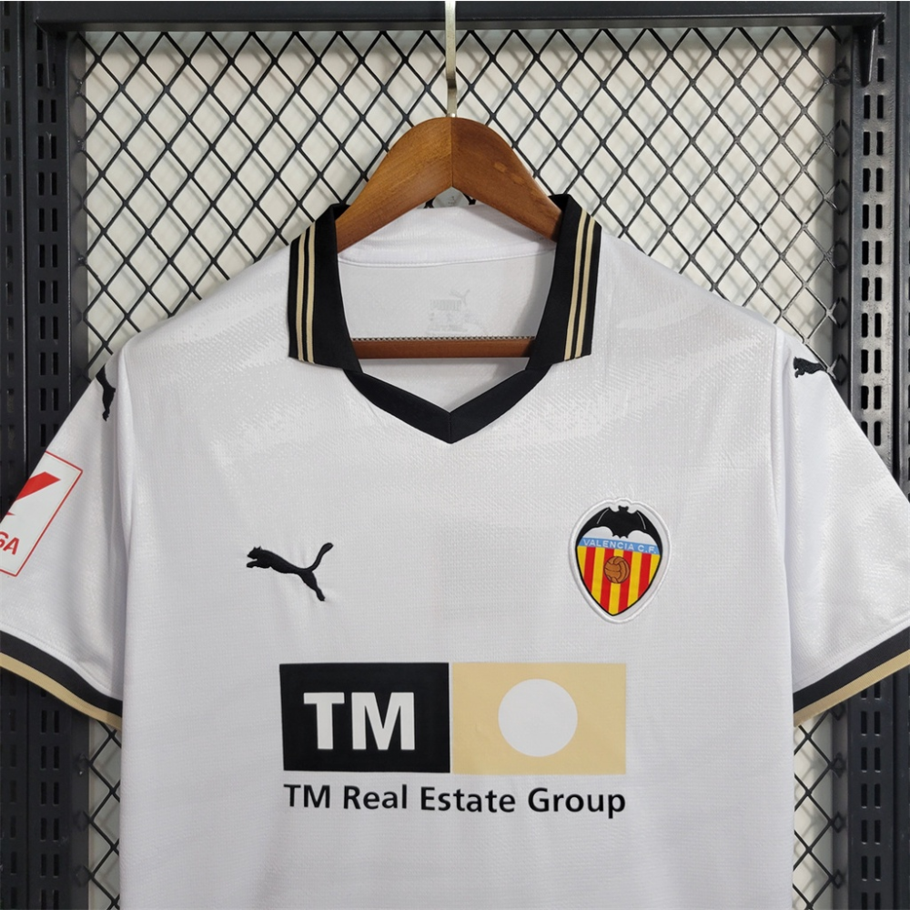 2023/2024 Valencia Home Soccer Jersey