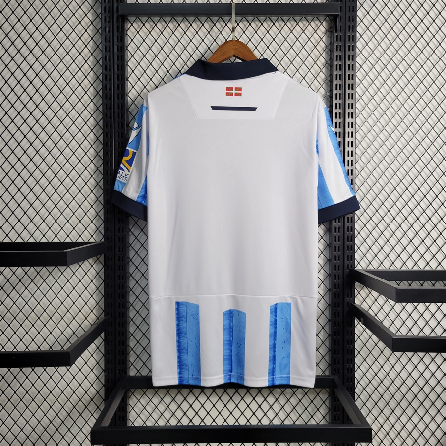 2023/2024 Real Sociedad Home Soccer Jersey