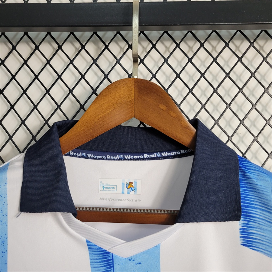 2023/2024 Real Sociedad Home Soccer Jersey