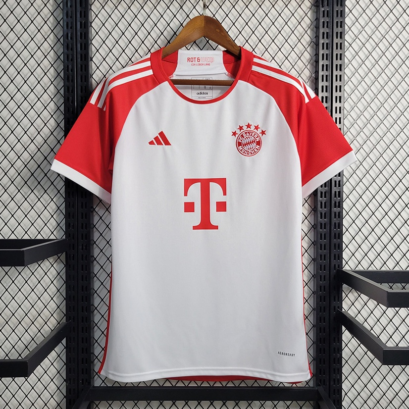 （S-4XL）2023/2024 Bayern Munich Home Soccer Jersey