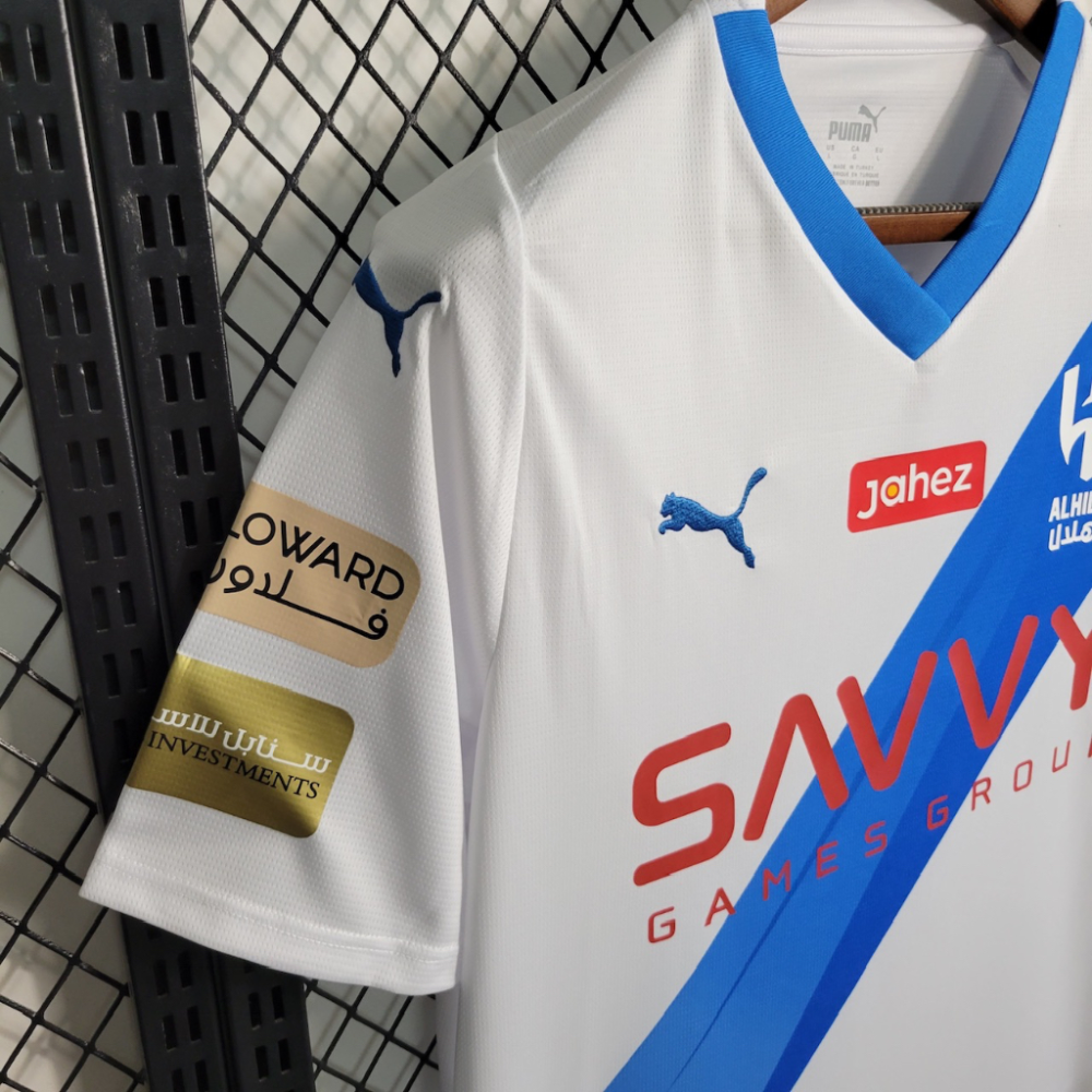 (S-4XL) 2023/2024 AI Hilal Away Soccer Jersey