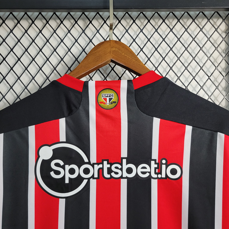 （S-4XL) 2023/2024 Sao Paulo Away Soccer Jersey