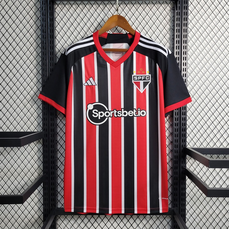 （S-4XL) 2023/2024 Sao Paulo Away Soccer Jersey