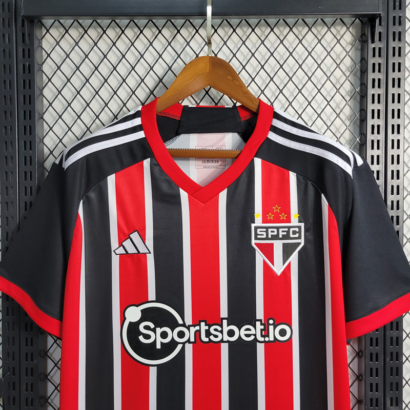 （S-4XL) 2023/2024 Sao Paulo Away Soccer Jersey