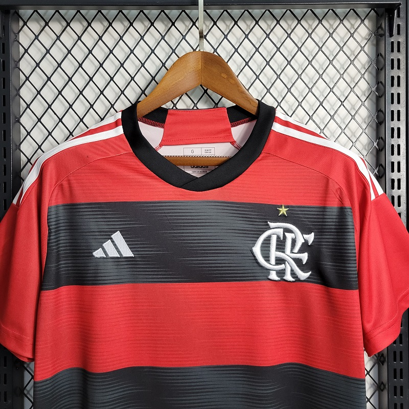 S-4XL) 2023/2024 Flamengo Home Soccer Jersey