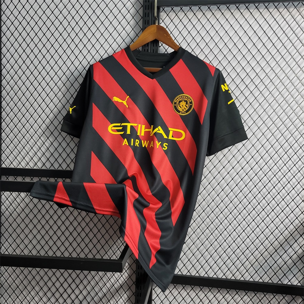 （S-4XL) 2022/2023 Manchester City Away Soccer Jersey