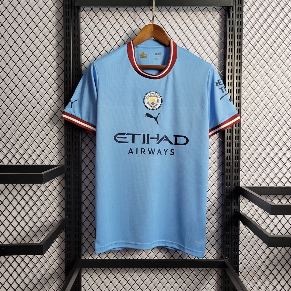 （S-4XL） 2022/2023 Manchester City Home Soccer Jersey