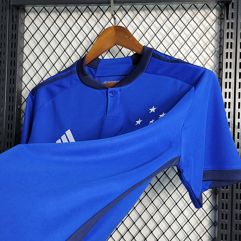 (S-XXL) 2023/2024 Cruzeiro Home  Soccer Jersey