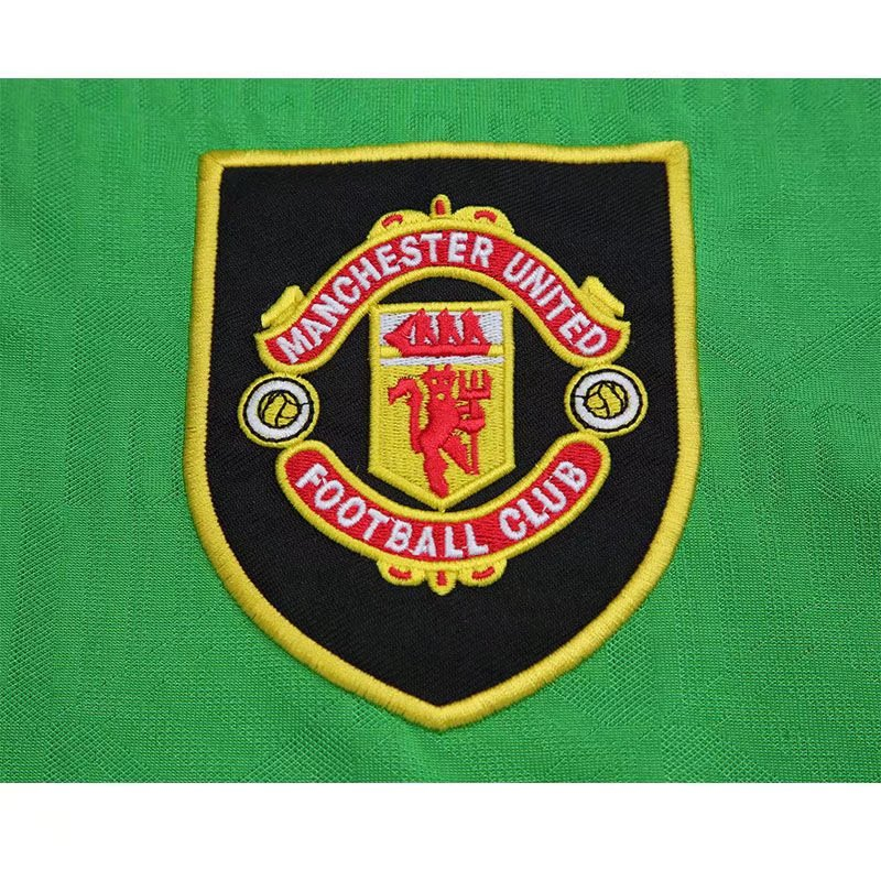 1993 Manchester United Retro Away Long Sleeved Soccer Jersey