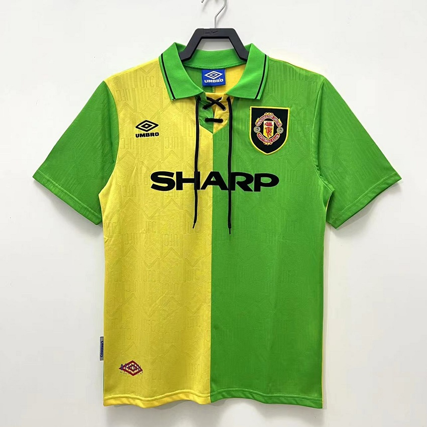 1993 Manchester United Retro Away Soccer Jersey