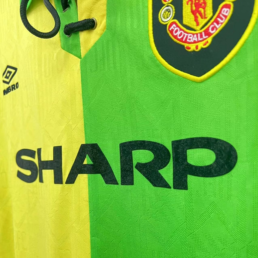 1993 Manchester United Retro Away Soccer Jersey