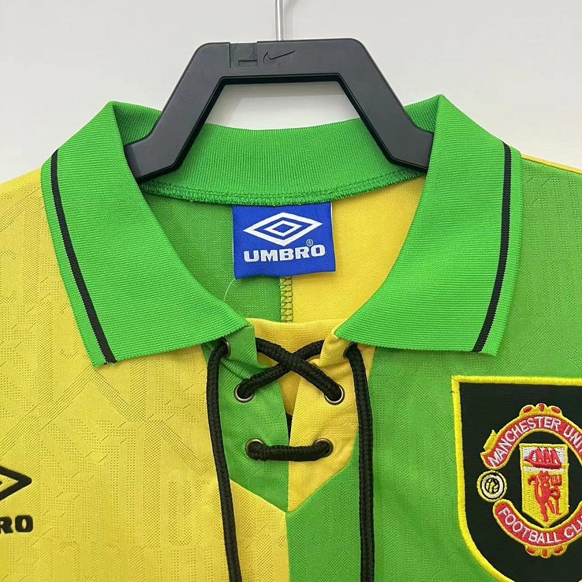 1993 Manchester United Retro Away Soccer Jersey