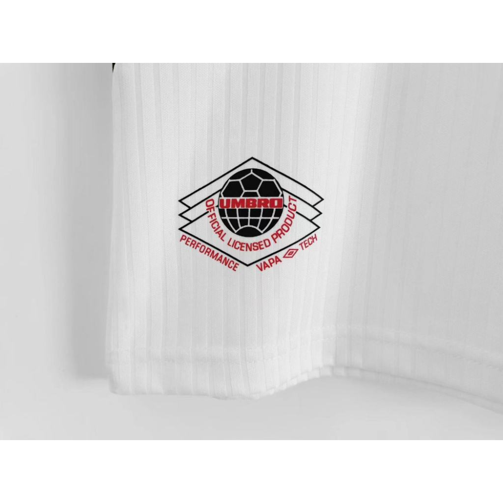 1998 England Retro Home Soccer Jersey