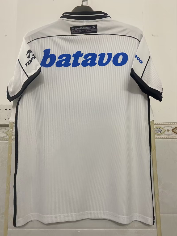 1999 Corinthians Retro Home Soccer Jersey