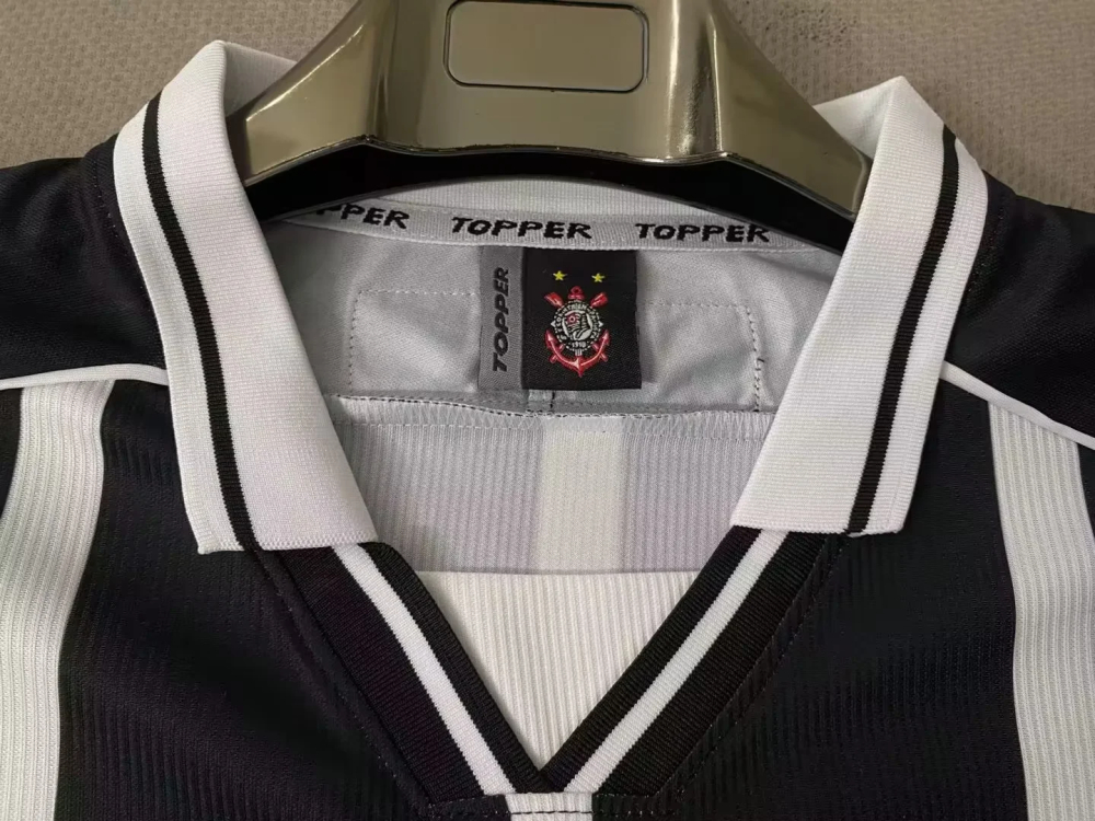 1999 Corinthians Retro Away Soccer Jersey