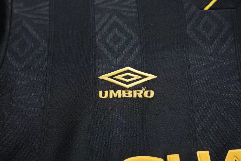 1994/1995 Manchester United Retro Away Long Sleeved Soccer Jersey