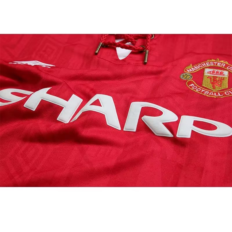1994/1995 Manchester United Retro Home Soccer Jersey