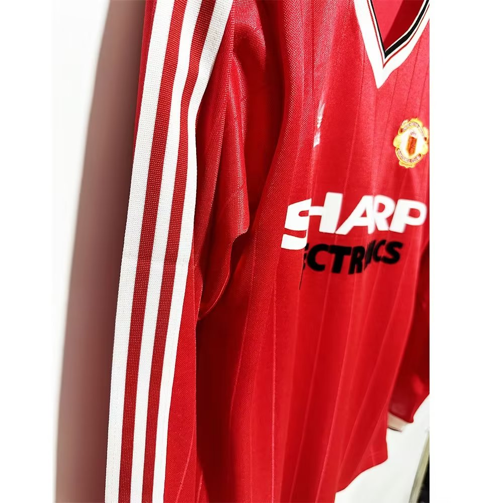 1982/1983 Manchester United Retro Away Long Sleeved Soccer Jersey