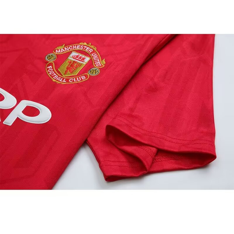 1994/1995 Manchester United Retro Home Soccer Jersey