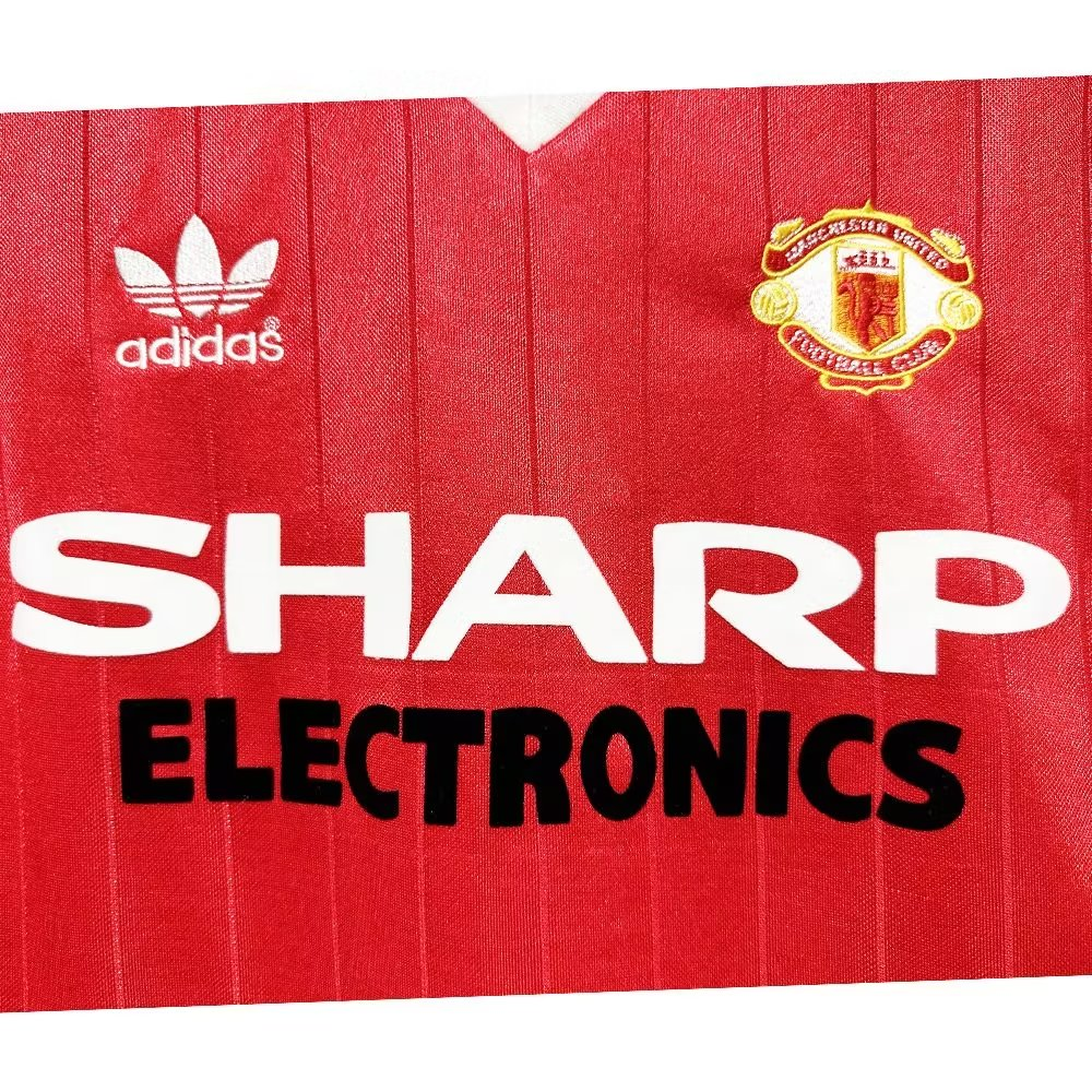 1982/1983 Manchester United Retro Away Long Sleeved Soccer Jersey