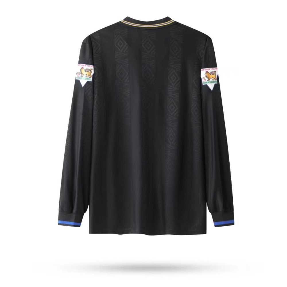 1994/1995 Manchester United Retro Away Long Sleeved Soccer Jersey