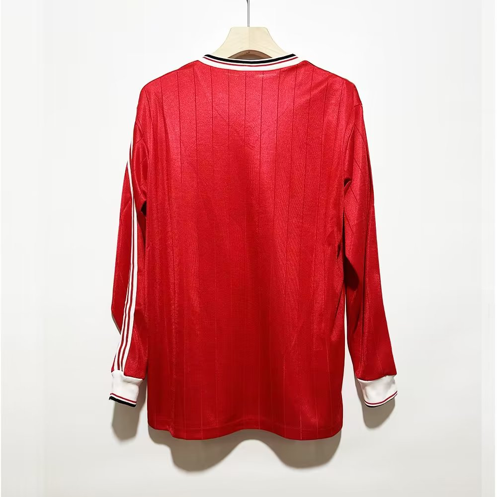 1982/1983 Manchester United Retro Away Long Sleeved Soccer Jersey