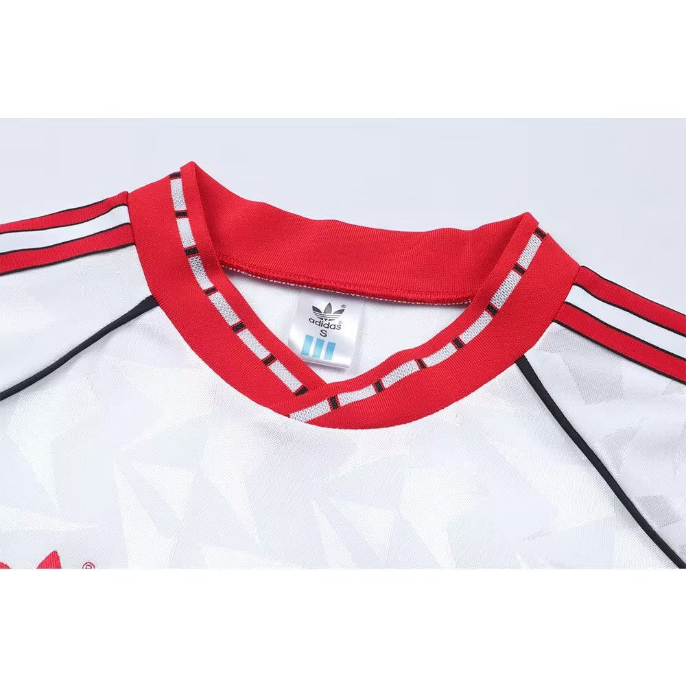 1991 Manchester United Retro Away Long Sleeved Soccer Jersey