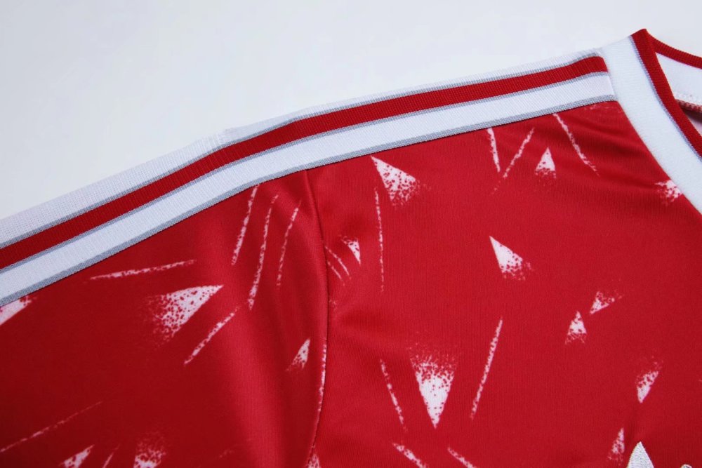 1990/1991 Liverpool Retro Home Long Sleeved Soccer Jersey