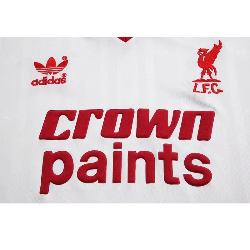 1985/1987 Liverpool Retro Away Long Sleeved Soccer Jersey