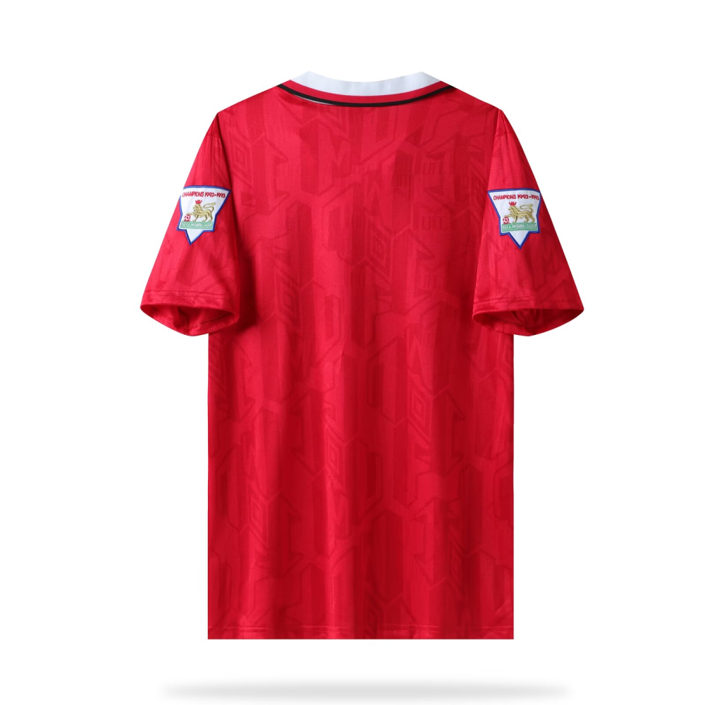 1992/1993 Manchester United Retro Home Soccer Jersey