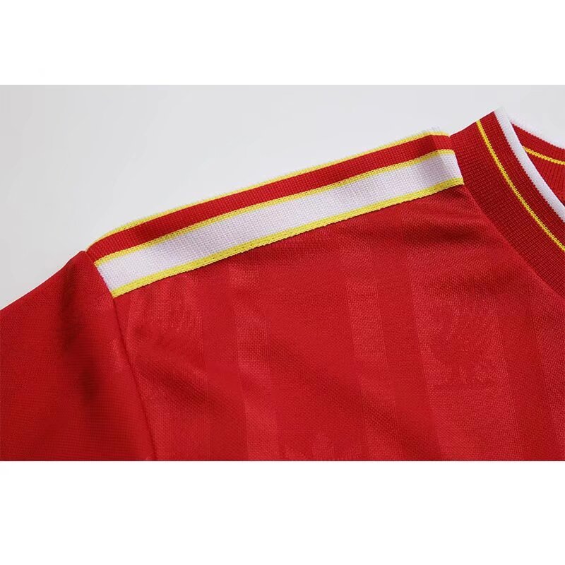 1985/1986 Liverpool Retro Home Long Sleeved Soccer Jersey