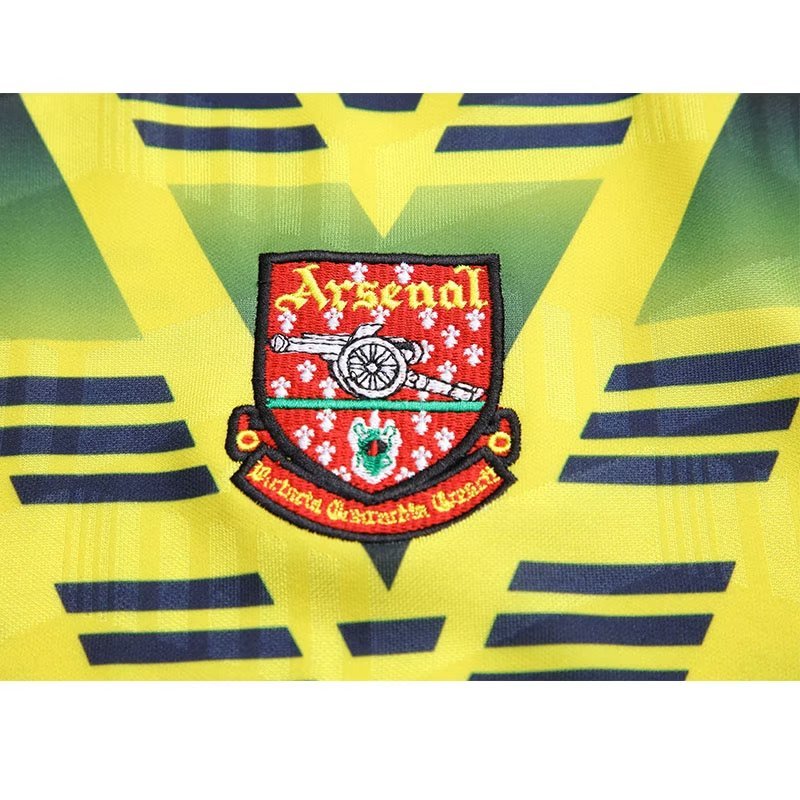 1991/1993 Arsenal Retro Away Long Sleeved Soccer Jersey