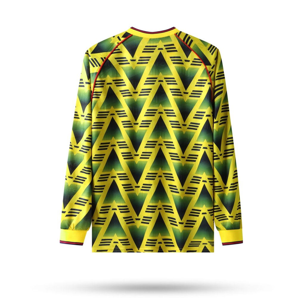 1991/1993 Arsenal Retro Away Long Sleeved Soccer Jersey