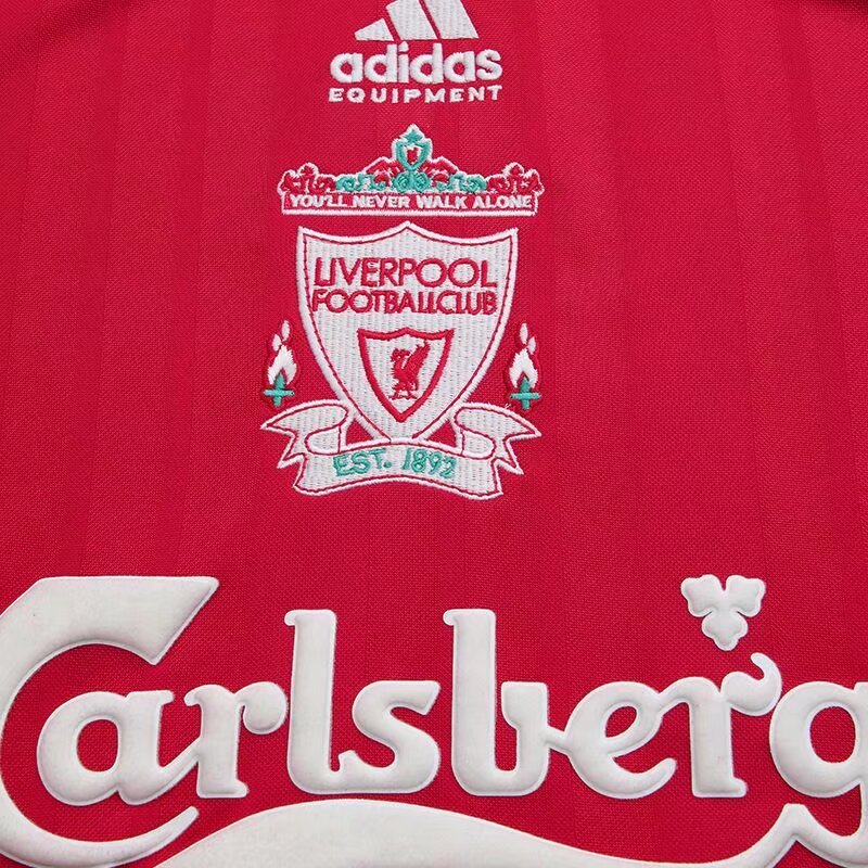 1993/1995 Liverpool Retro Home Soccer Jersey