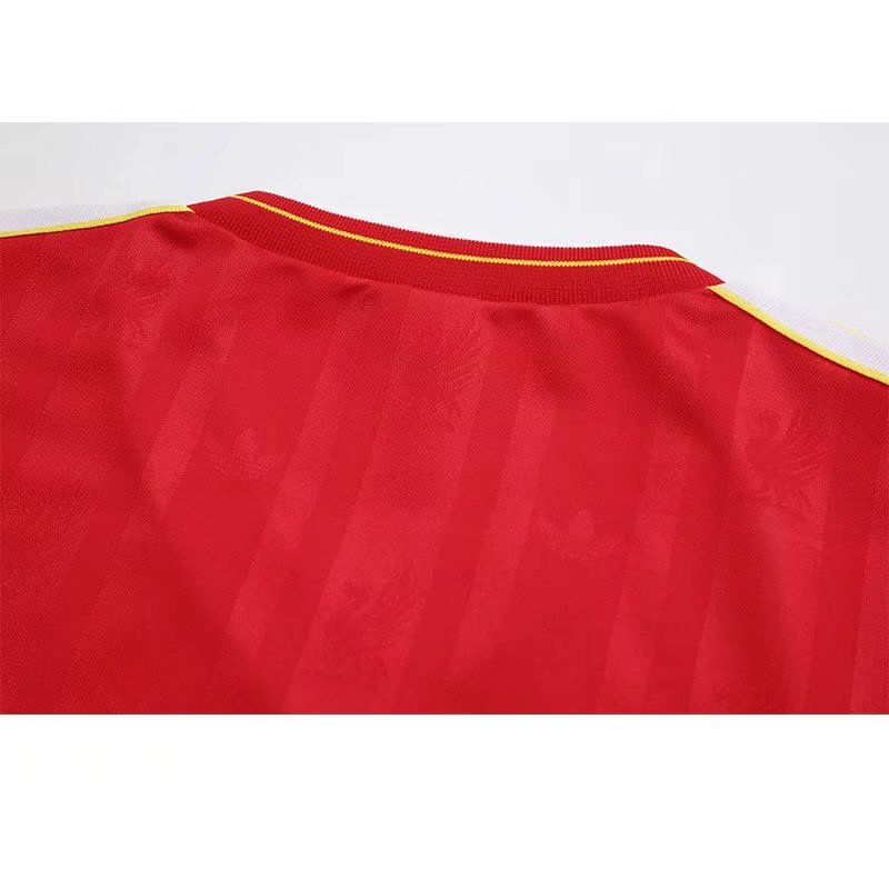 1985/1986 Liverpool Retro Home Soccer Jersey
